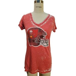 NFL Team Apparel Tampa Bay Buccaneers T-Shirt Size S Women's
